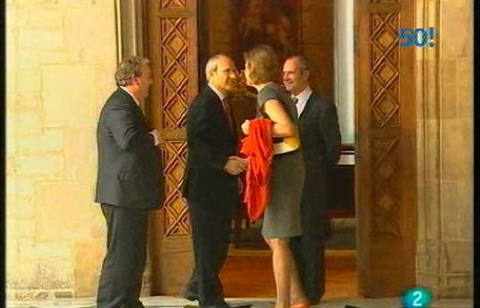 Els responsables de RTVE amb Montilla - 50! anys | Veure