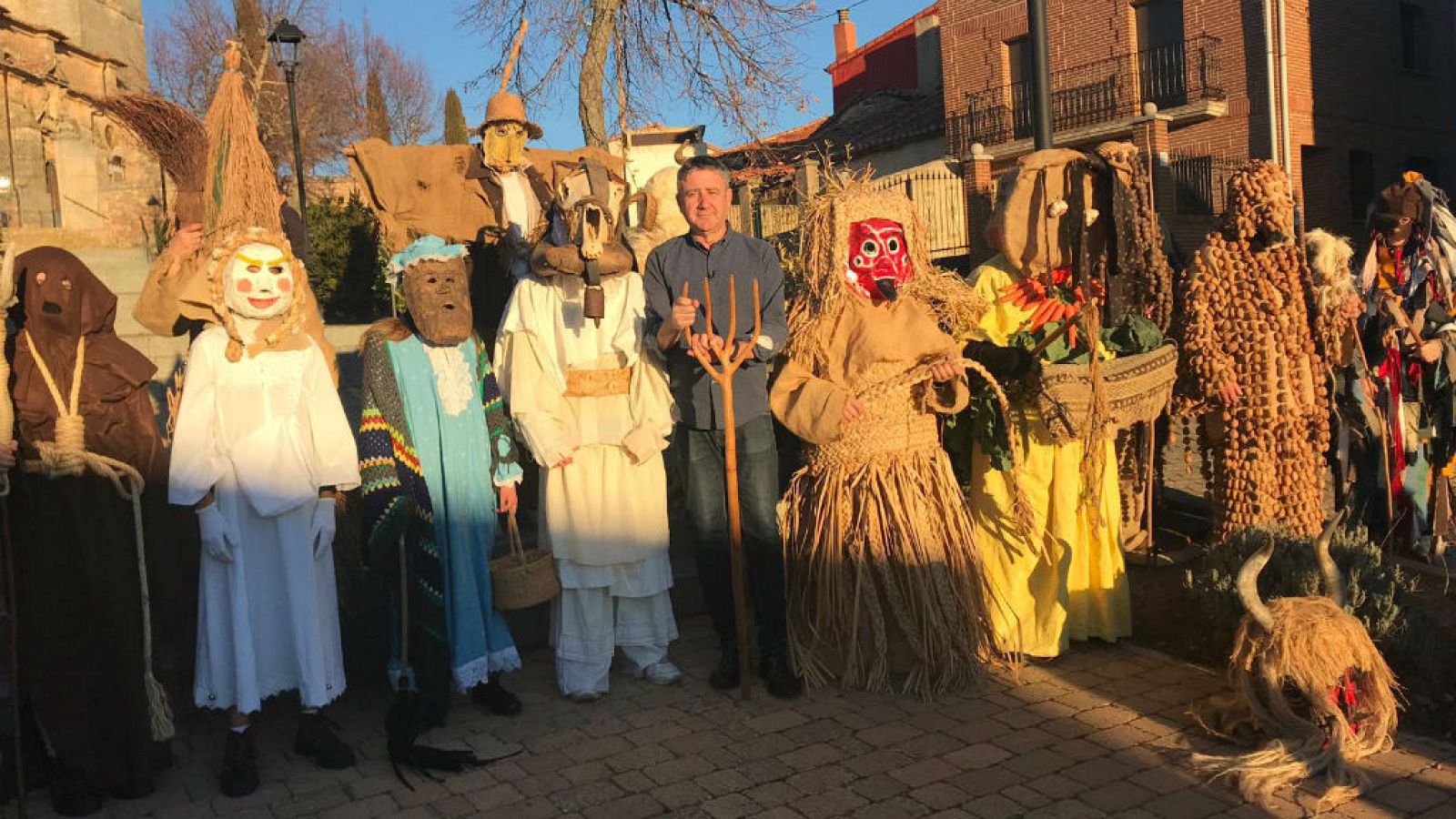 El carnaval tradicional de Mecerreyes