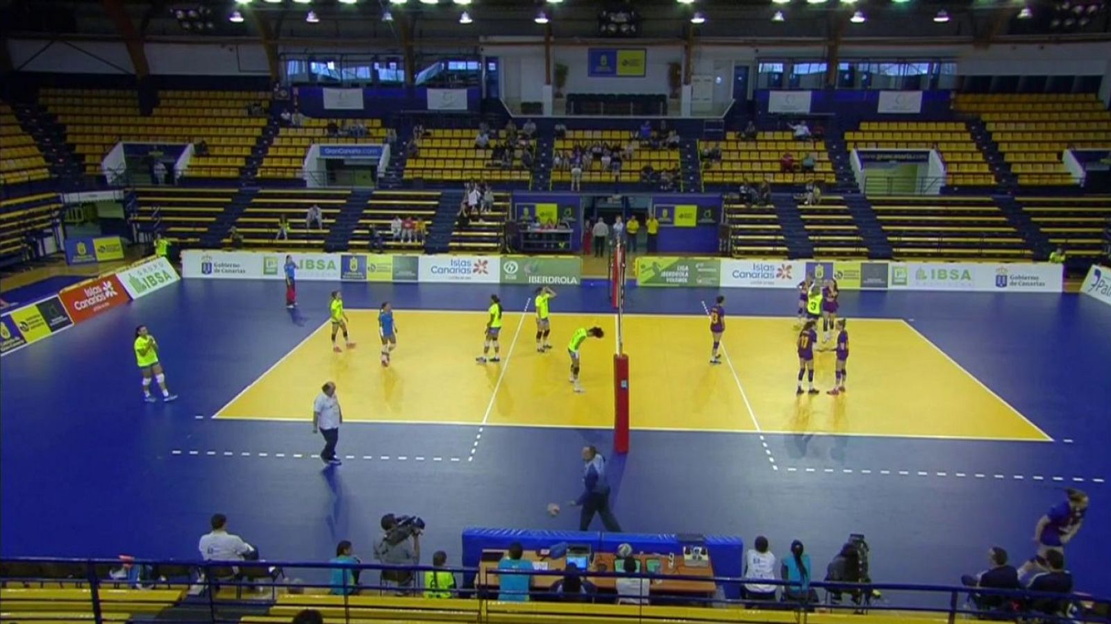 Voleibol - Superliga Iberdrola Femenina 2018/2019. 17ª jornada: IBSA CV CCO 7 Palmas - Barça CVB - ver ahora