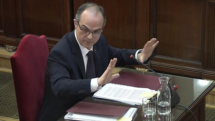 Informativo 24h - Turull, al fiscal: "La DUI fue una expresión de voluntad política"