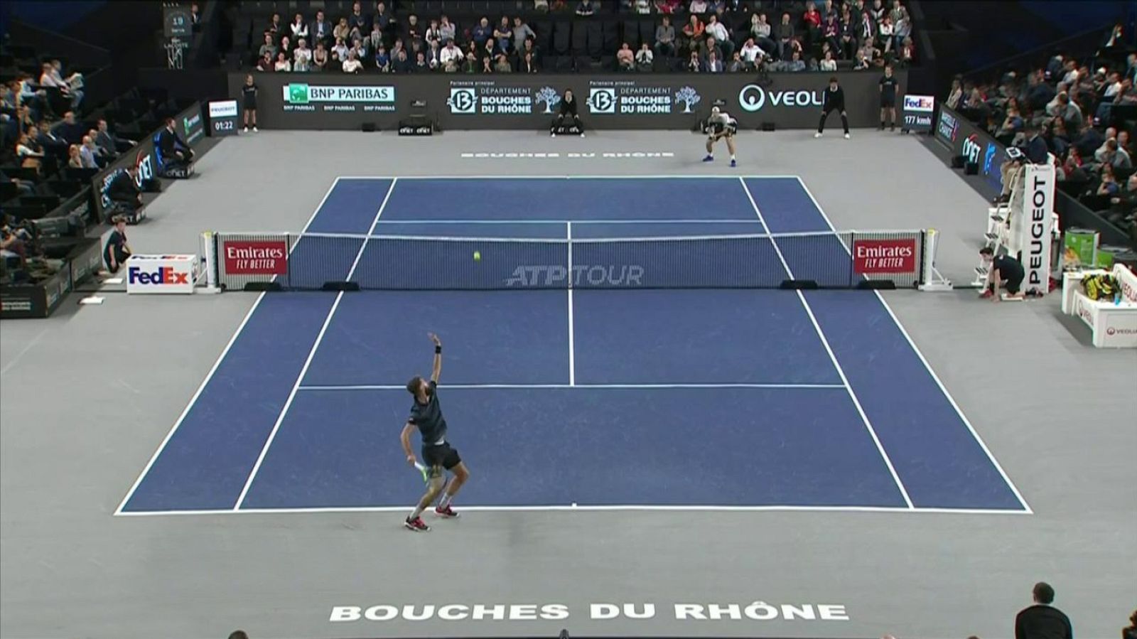 Tenis - ATP 250 Torneo Marsella: S. Bolelli - B. Paire - ver ahora