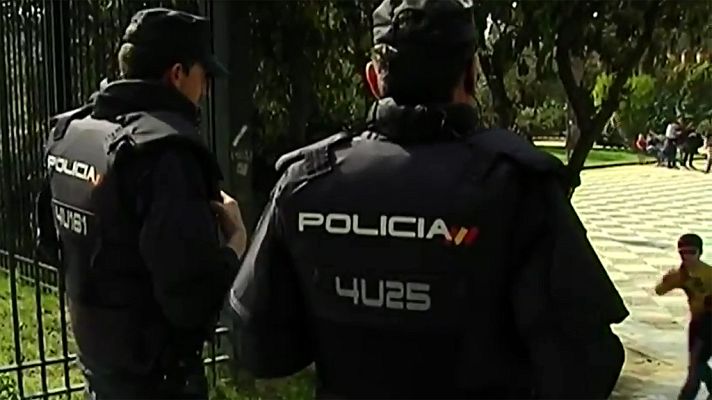 Telediario 1 - Sevilla se blinda ante la presencia de los hinchas del Lazio