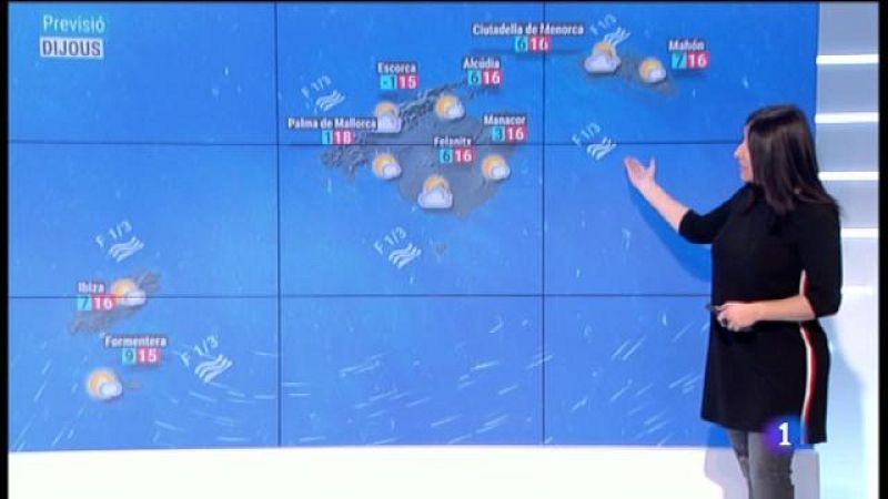 El temps a les Illes Balears - 20/02/19