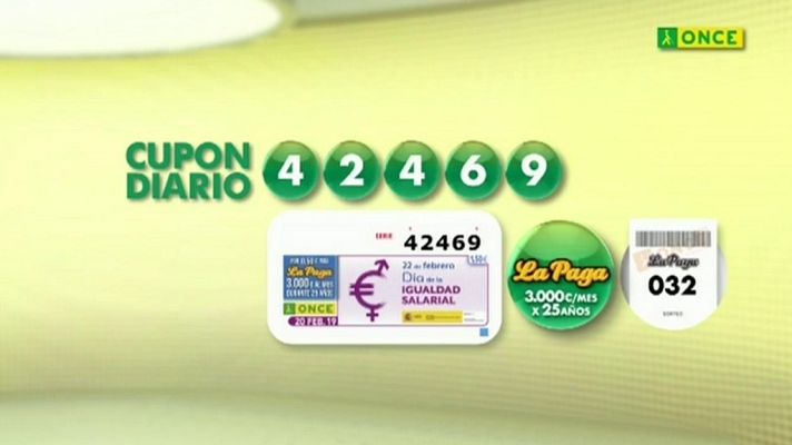 Sorteos ONCE - Sorteo ONCE - 20/02/19