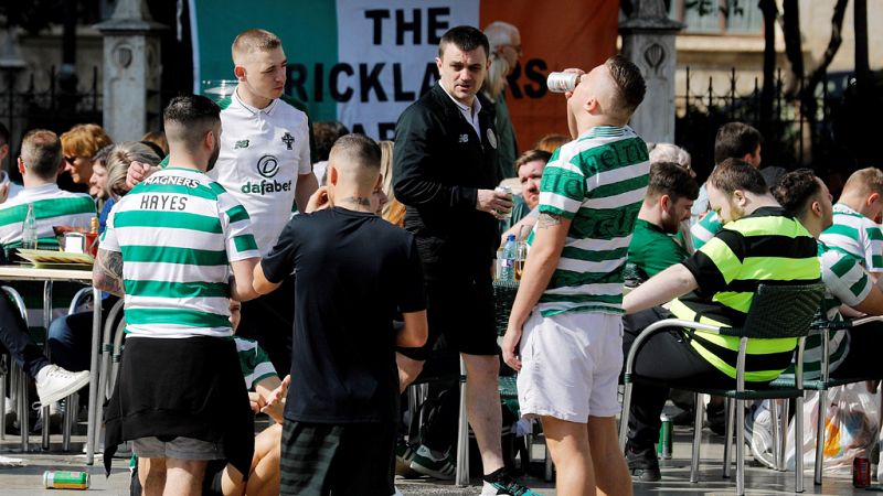 Detenidos seis aficionados del Celtic en Valencia | Ver