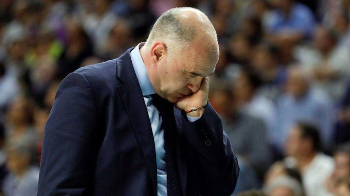 Telediario 1 - Pablo Laso afirma que la última jugada de la final de Copa "no es un error humano"
