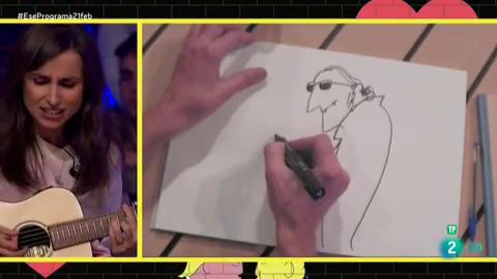 Ese programa - Zahara versiona 'Drácula Ye-Ye' con los dibujos de Miguel Gallardo