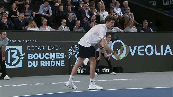 Tenis - ATP 250 Torneo Marsella 1/4 Final: M. Bachinger - U. Humbert