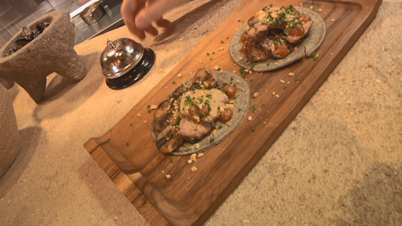 Mollejas a la mexicana