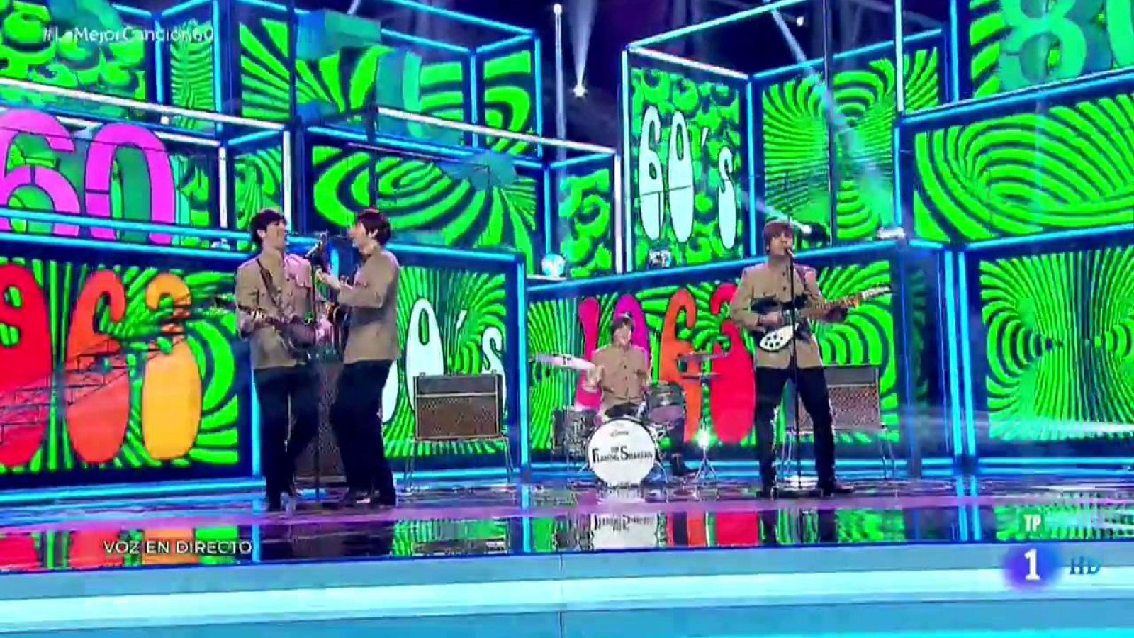 The Flaming Shakers y su 'medley' de The Beatles