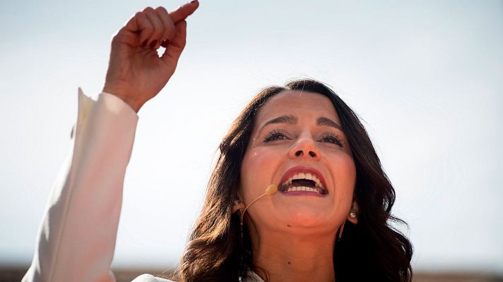 Telediario 1 - Inés Arrimadas encabezará la lista de Ciudadanos en Barcelona para las elecciones del 28 de abril
