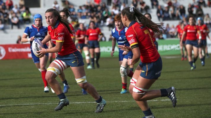 Rugby - Campeonato de Europa Femenino. Semifinal: España - Rusia