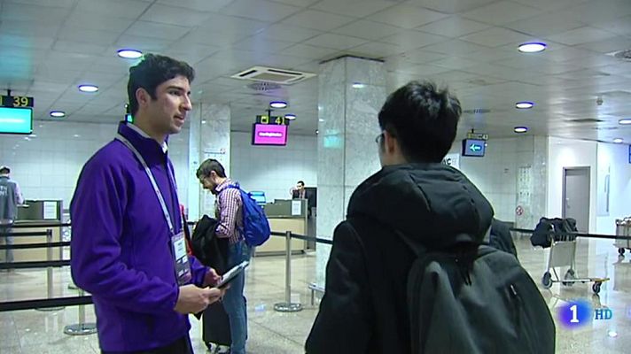 Telediario 1 - Arranca en Barcelona la primera Mobile World Congress sin VTC