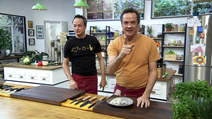 Torres en la cocina - Arroz con sepia y morcilla. Tarta de frambuesas