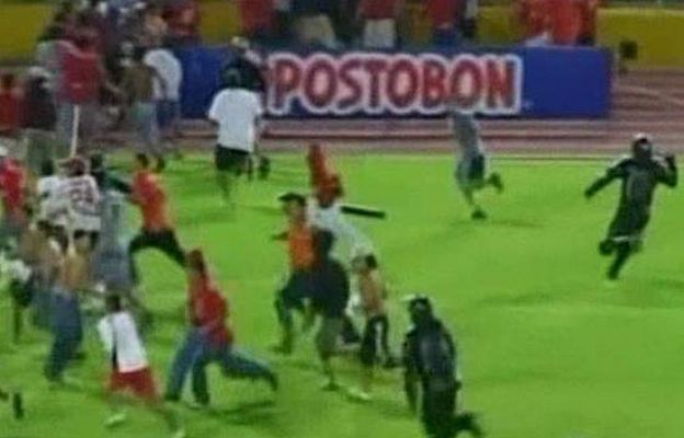  - Batalla campal en Colombia