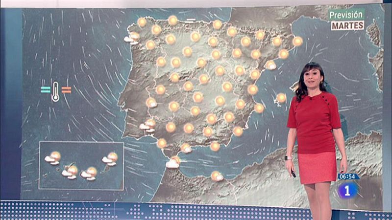 Hoy, viento fuerte en el Estrecho y ascenso de las temperaturas en el Mediterráneo