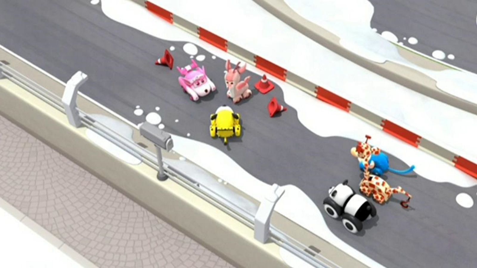 Farrah y Lucy sobre hielo - Vroomiz | Ver