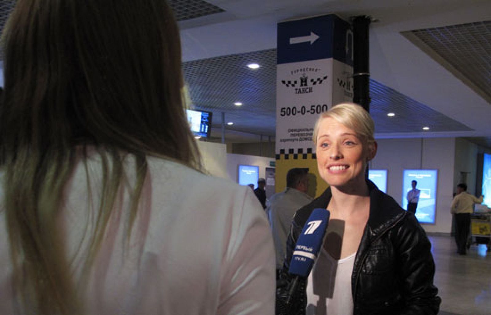 Soraya llega a Moscú