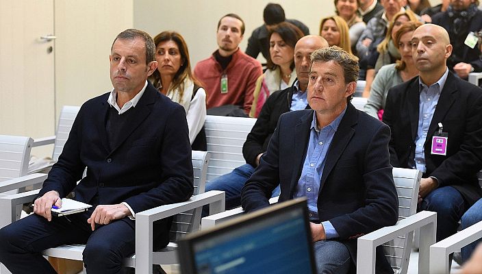 Telediario 1 - "Jamás en mi vida había entrado a un juzgado"