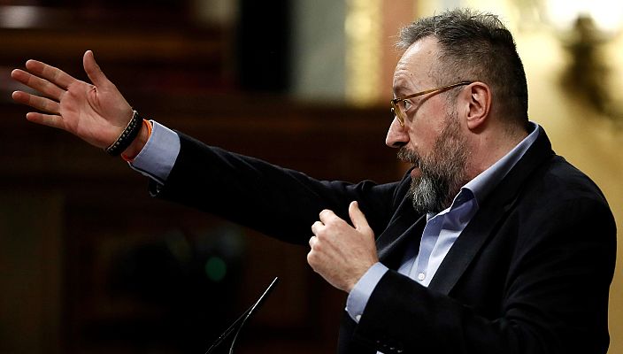 Telediario 1 - Girauta y Xuclà se enfrentan en el Congreso por el 'procés'