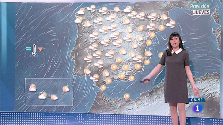 El tiempo - Hoy bajan las temperaturas en el norte y suben en el extremo sur y Baleares