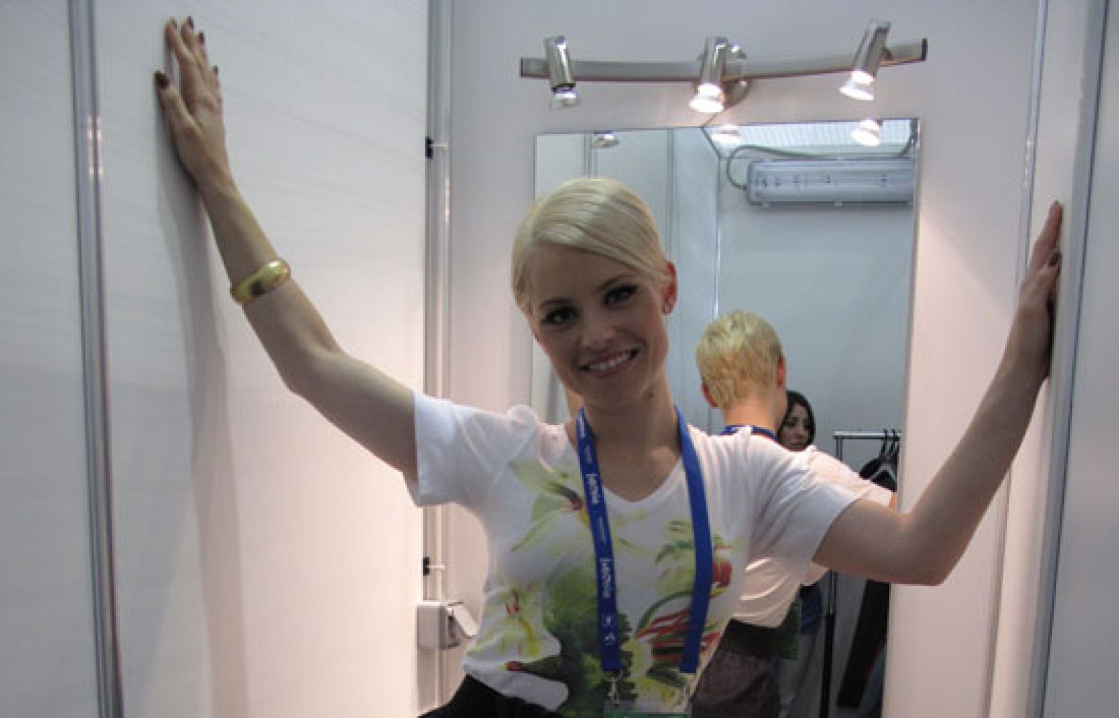 Eurovisión 2009 - Backstage del primer ensayo de Soraya en Moscú - Eurovisión | Ver