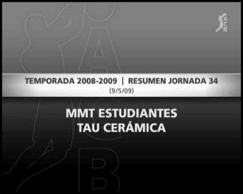 Baloncesto en RTVE - MMT Estudiantes 83-105 Tau Cerámica