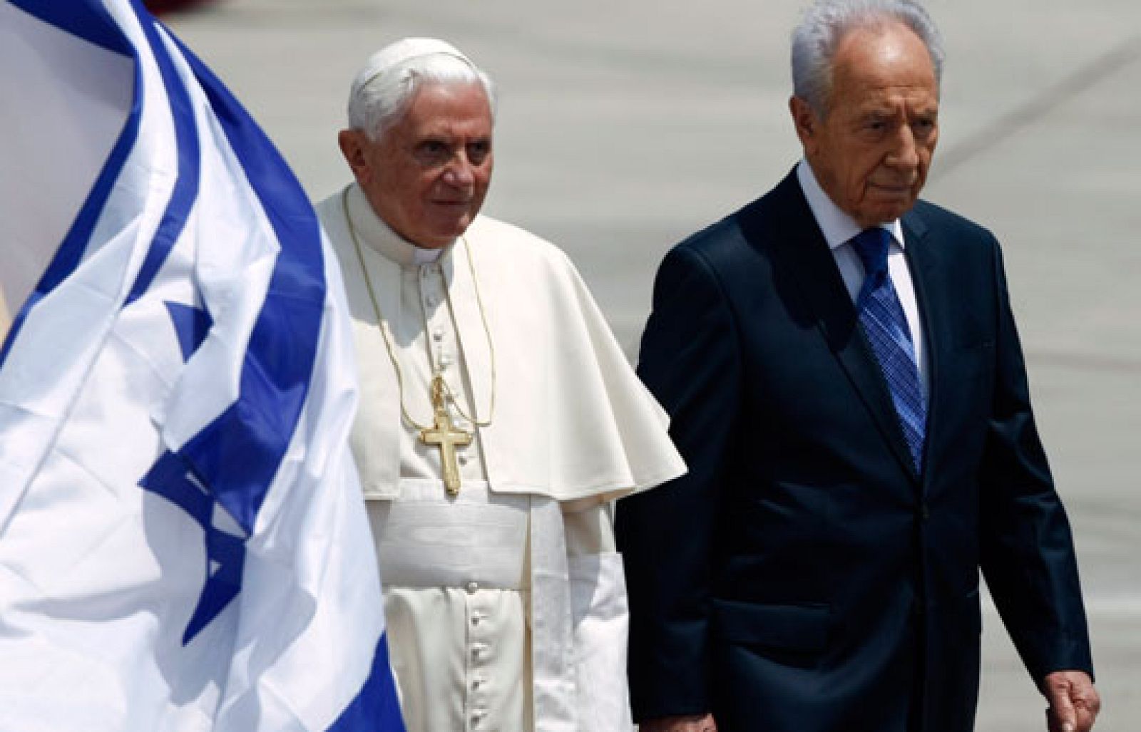 El Papa pide la paz entre palestinos y judíos en Israel