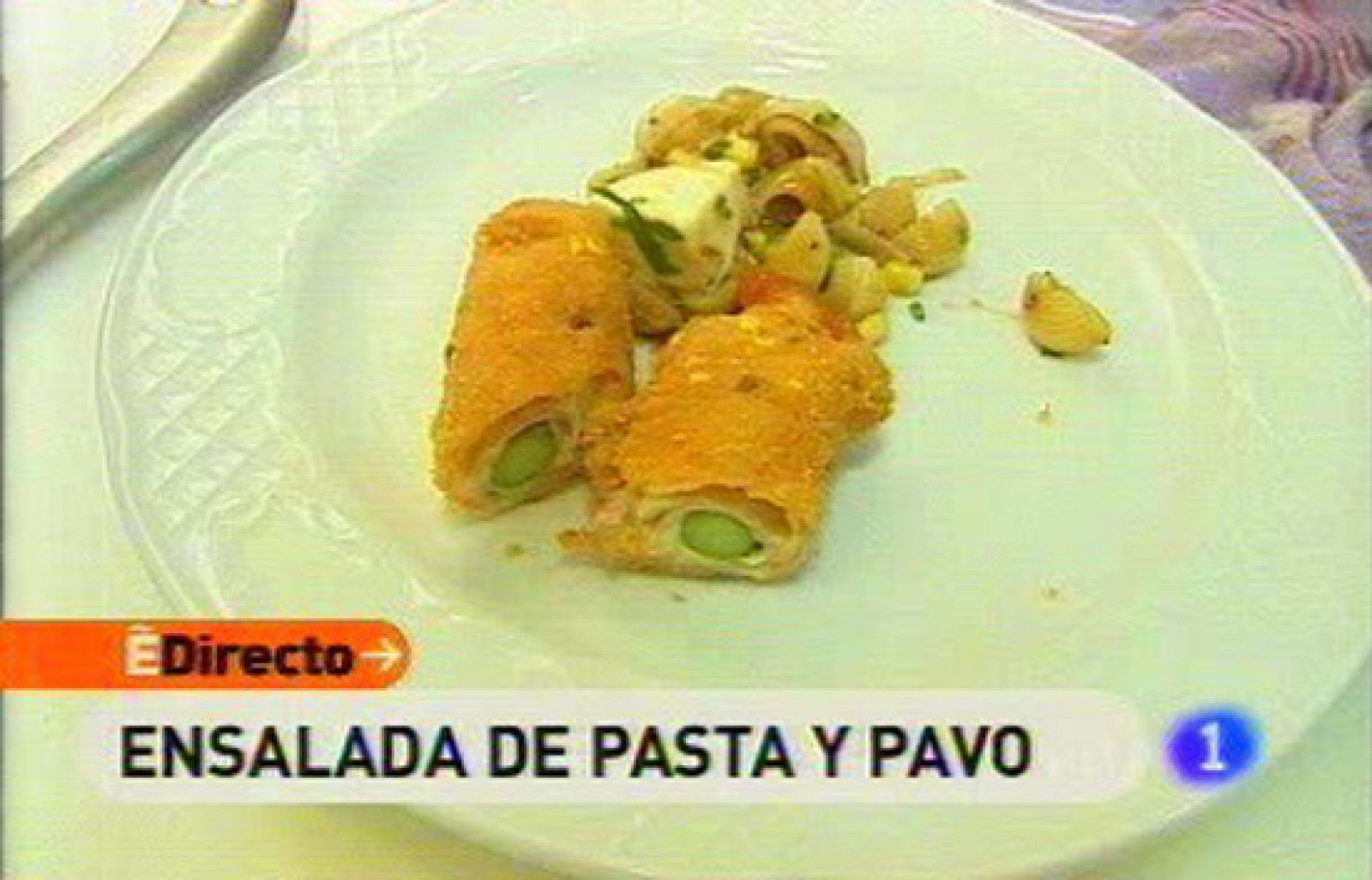 España Directo - Ensalada de pasta y pavo - RTVE Cocina | Ver