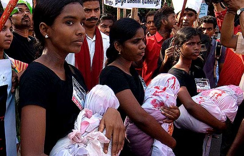 Baño de sangre en Sri Lanka