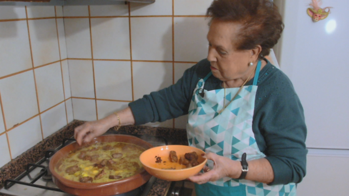 Aquí la Tierra - Arroz, embutido y costra