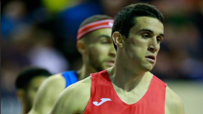 Telediario 1 - Mariano García debuta como internacional metiéndose en la semifinal de 800