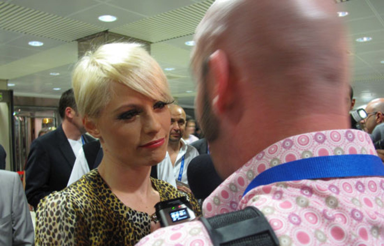 Eurovisión 2009 - Soraya en la fiesta de bienvenida - Eurovisión | Ver