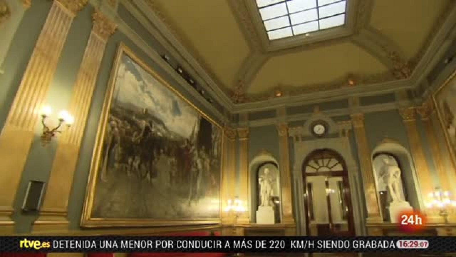 Parlamento - El Reportaje - "La Conversión de Recaredo": arte e historia en el Senado - 02/03/2019r un escritor - 02/03/2019