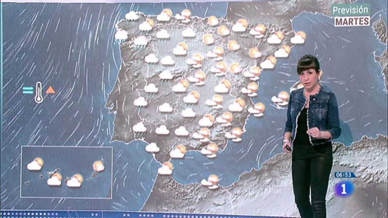 Hoy, vientos fuertes en el noroeste y lluvias en el tercio oeste y centro