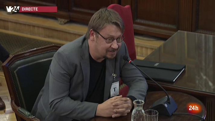 L'Informatiu - Domenech diu que no hi va haver violència el 20S