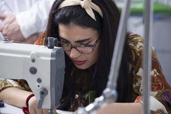 Maestros de la costura - El encontronazo de Sergio y Amparito