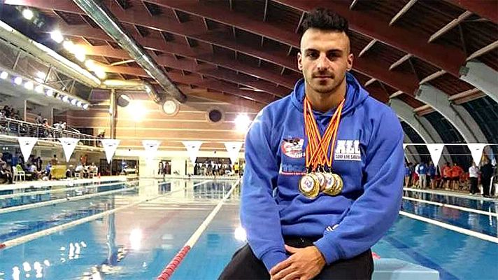 Telediario 1 - Edu Blasco se proclama campeón de España de salvamento y socorrismo por quinto año consecutivo
