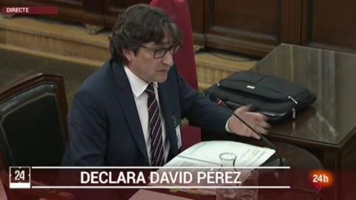 L'Informatiu - David Perez diu que el seu grup va intentar que no es votés la proposta d'independència
