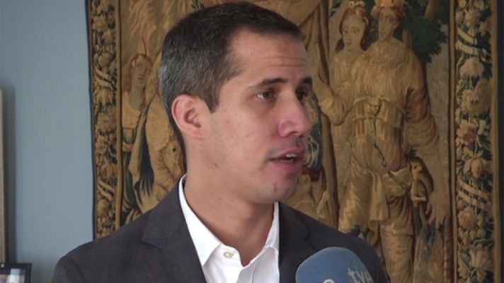 Telediario 1 - Guaidó: "Apenas estamos empezando la presión"