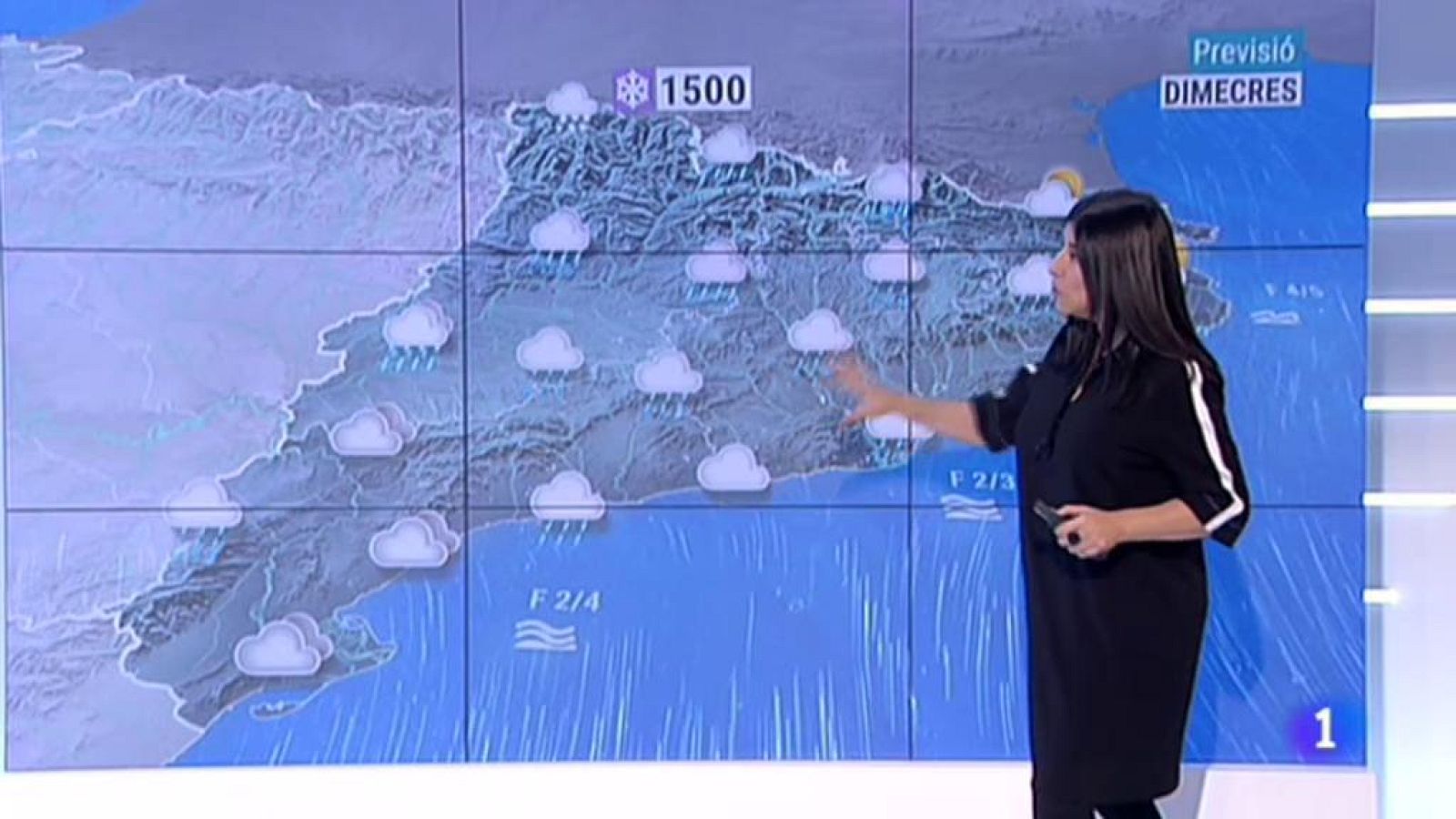 Vídeo sobre el temps a Catalunya el 06/03/2019