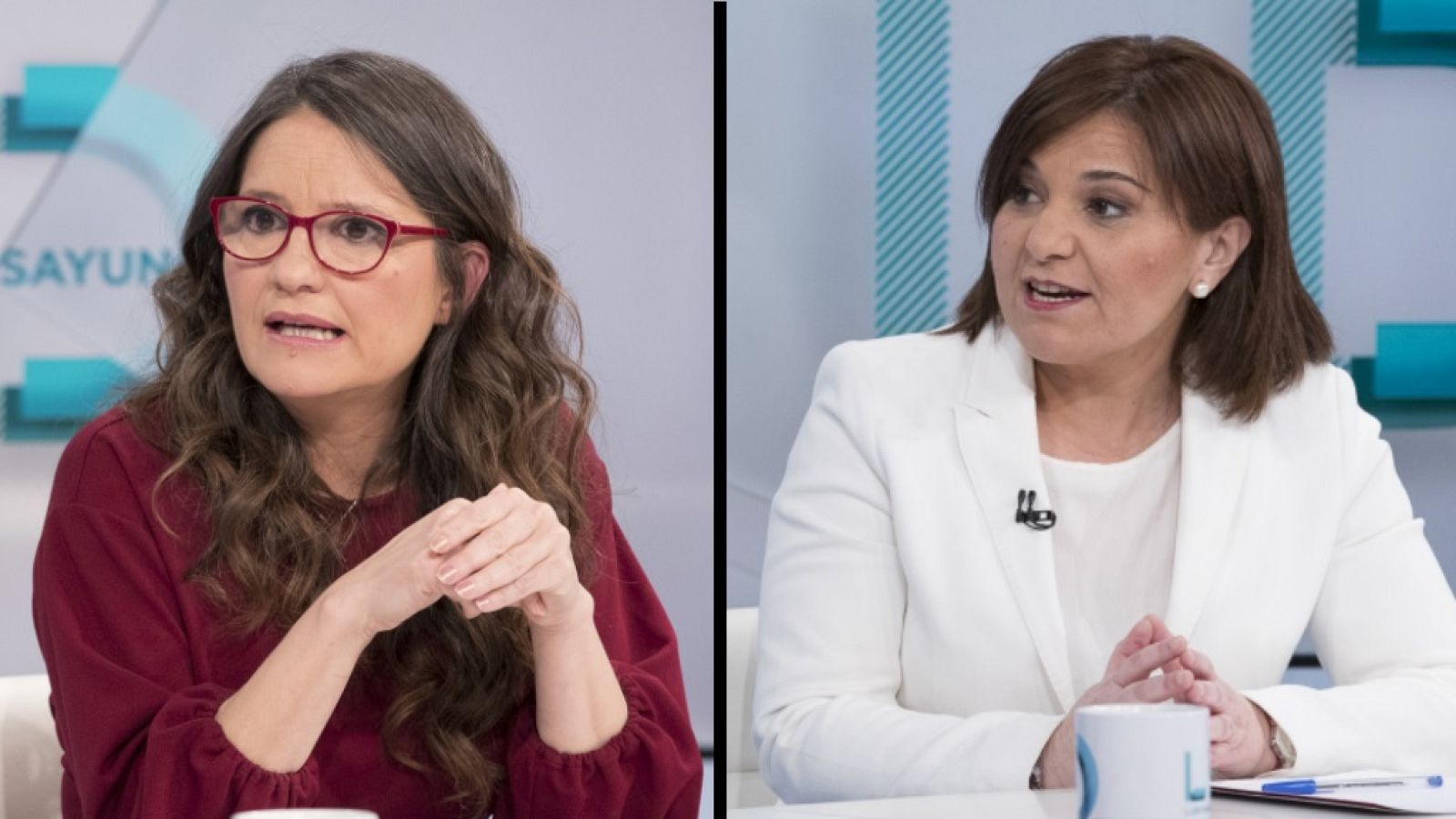 Los desayunos de TVE - Mónica Oltra e Isabel Bonig - ver ahora