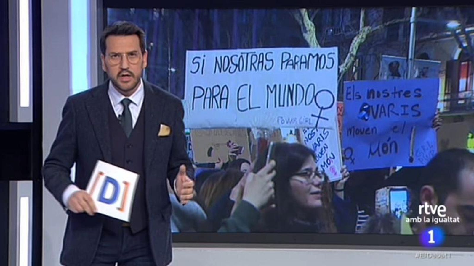 El Debat de La 1 fa un repàs als temes polítics més destacats de la setmana: el judici del procés, el debat polític de la precampanya electoral i la Vaga del 8 de març i els reptes a assolir.