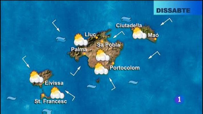 Informatiu Balear - El temps a les Illes Balears - 08/03/19