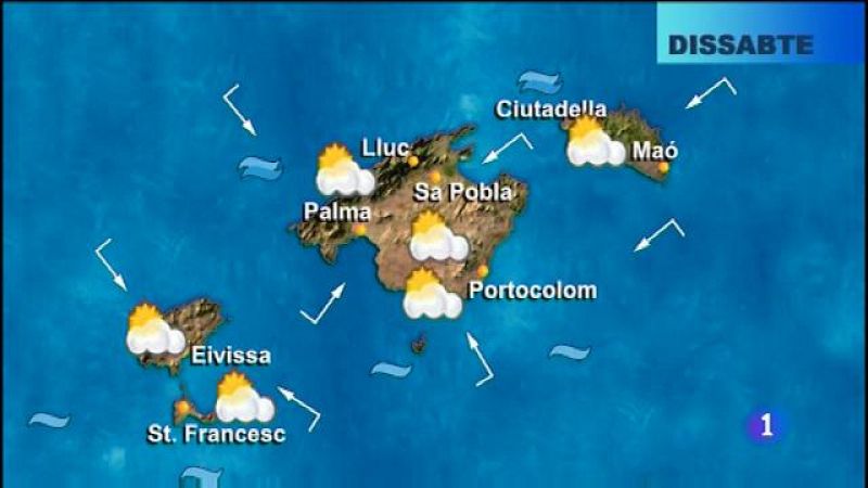 El temps a les Illes Balears - 08/03/19