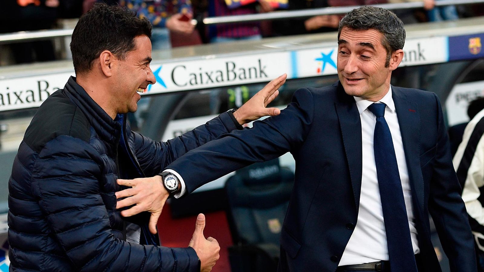 Valverde y Míchel, sensaciones dispares tras el Barça 3-1 Rayo - RTVE.es | Ver