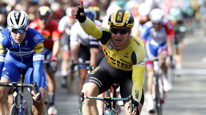 Ciclismo - Groenewegen se lleva al 'sprint' la primera etapa de la París-Niza