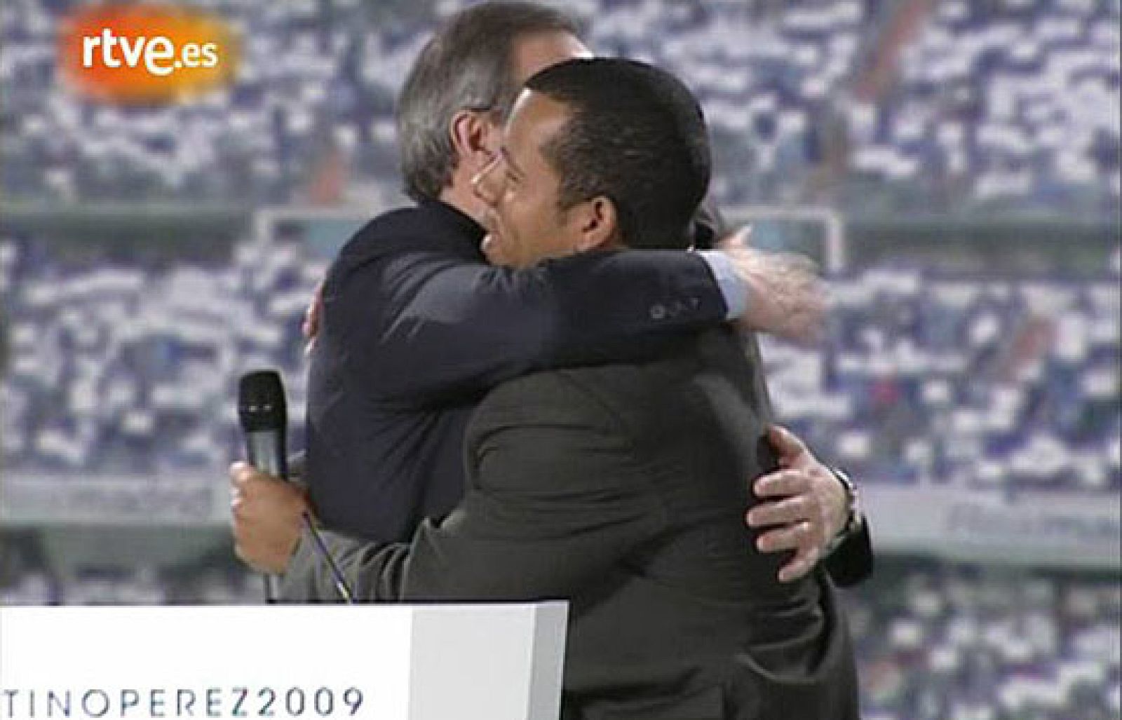 Abrazar a Florentino, un sueño cumplido | Ver