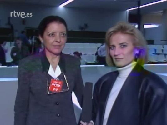 Programas y Concursos en el Archivo de RTVE - Entrevista a Cuca Solana, directora de Pasarela Cibeles (1988)