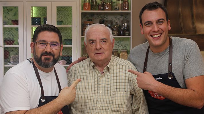 Hacer de comer - Setas con patatas y salmonetes al horno